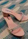 Block Heeled Slippers for Women & Girls with Transparent
